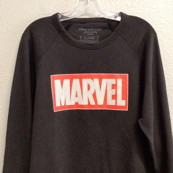 Disney Employee Exclusive Sweatshirt Shirt Marvel Size XL Gray - Picture 3 of 6